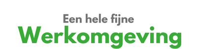 Een hele fijne werkomgeving