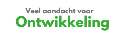 Veel aandacht voor ontwikkeling